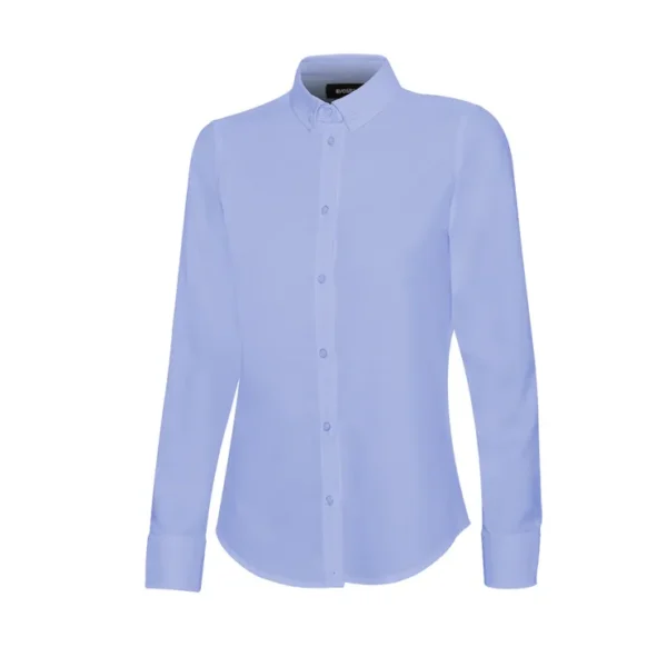 Camisa Oxford Stretch Manga Larga Mujer VELILLA