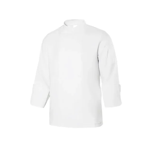 Chaqueta de Cocina Microfibra con Espalda Coolmax Manga Larga VELILLA