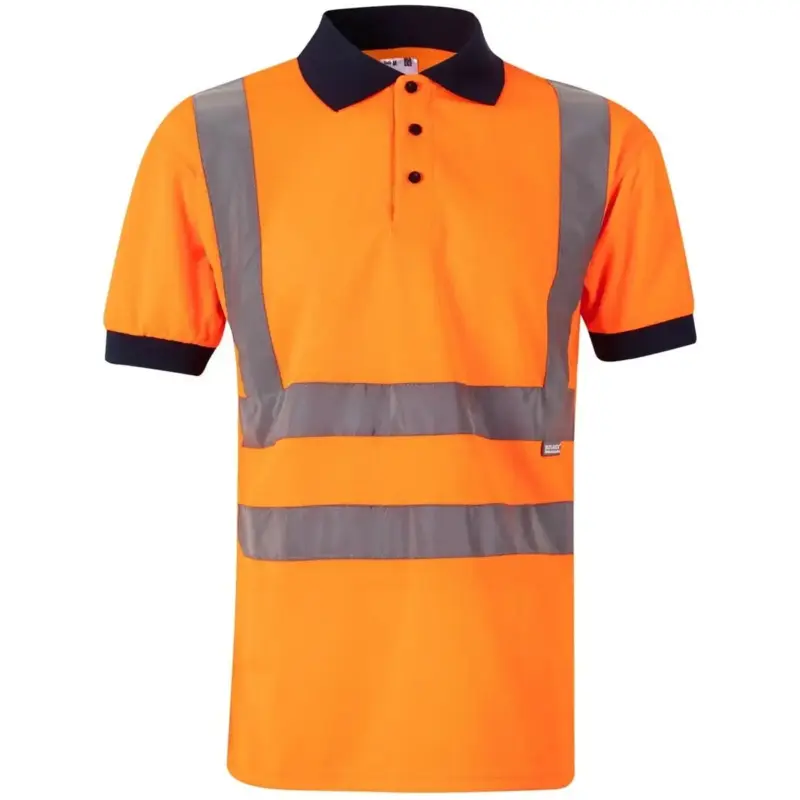 Polo Bicolor Manga Corta Alta Visibilidad 305502 VELILLA